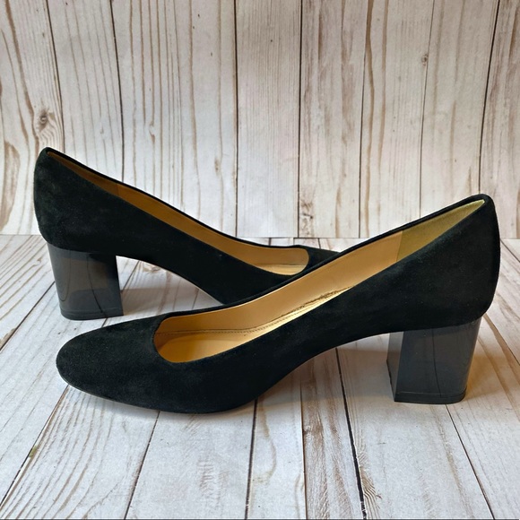 Authentic J.Crew Black Velvet Pump - Picture 2 of 7